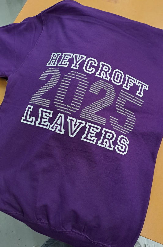 Custom Leavers Hoodie 2025