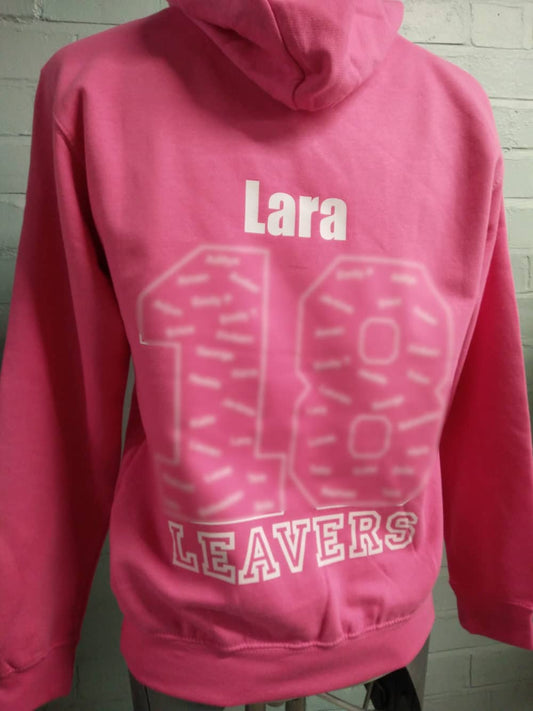 BH Pink Class of 2018 Leavers Hoodies