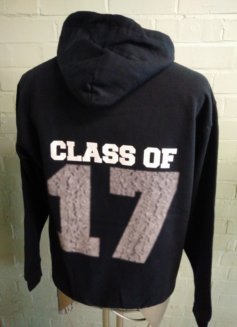 Black Duo Colour Leavers Hoodies 2017
