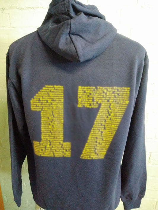 Blue Duo Colour Leavers 2017 Hoodies