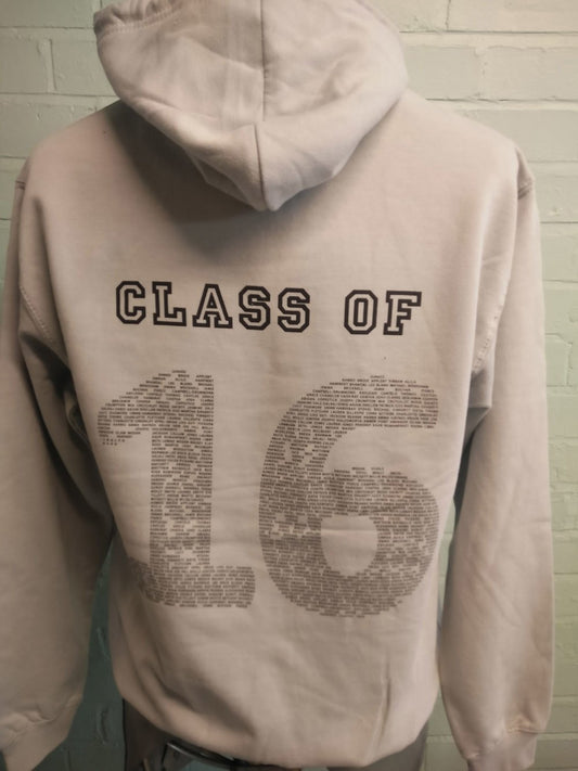 Class of 16 Marl Leavers Hoodies