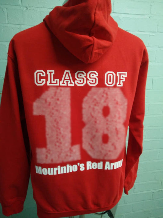 Class of 2018 Lion Leavers Hoodies in Red