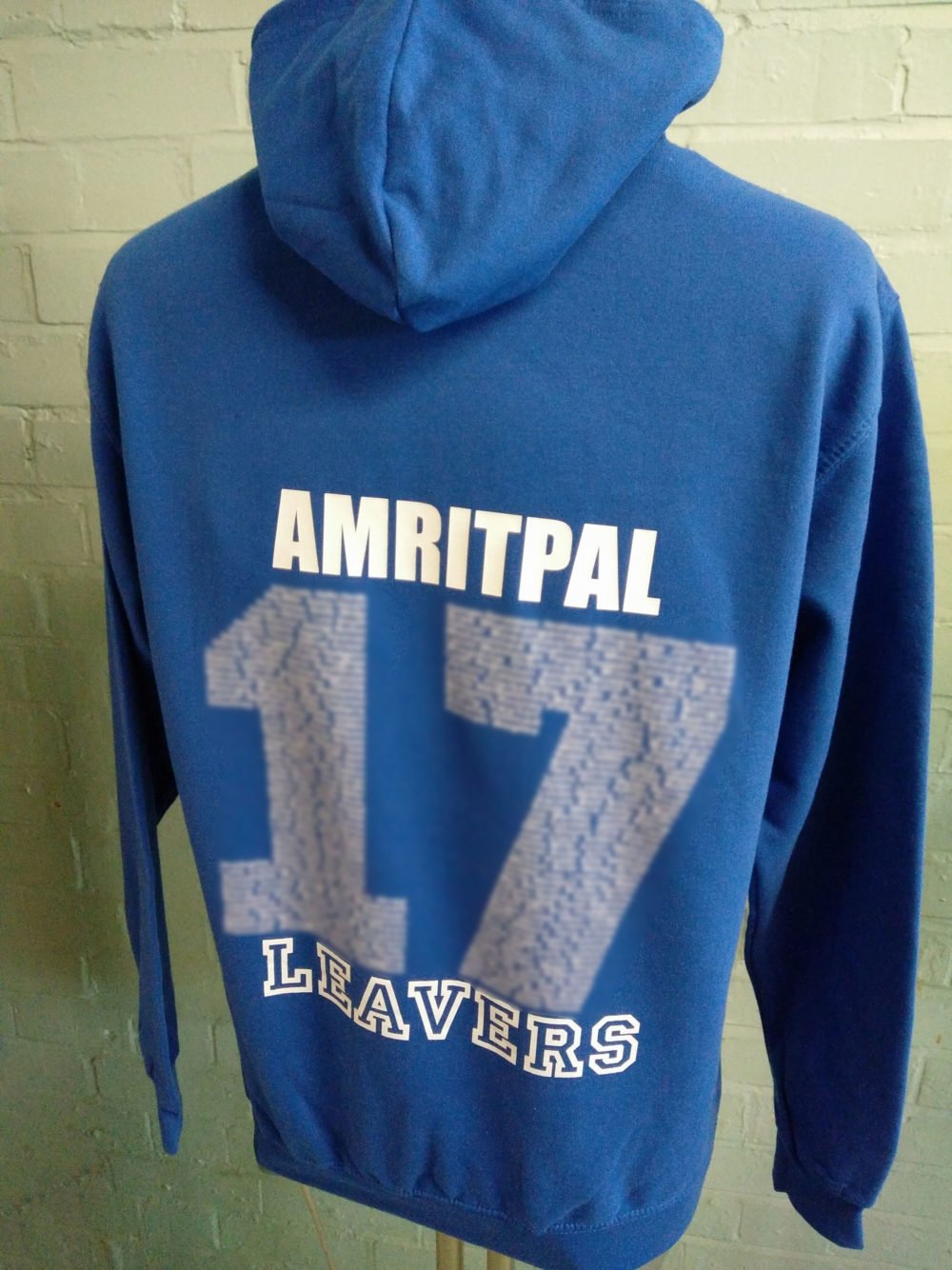 Conyers School Blue Leavers Hoodies 2017