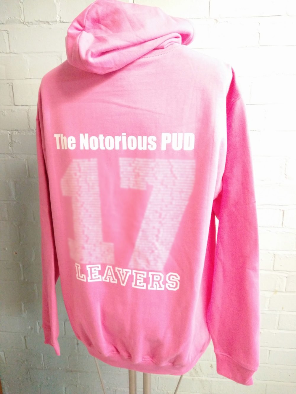 Conyers School Pink Leavers Hoodies 2017