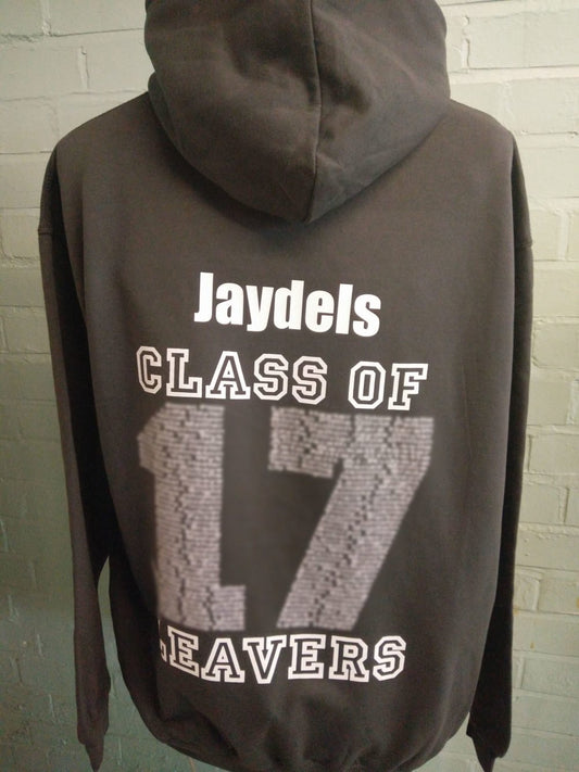 Dark Grey 2017 Leavers Hoodies