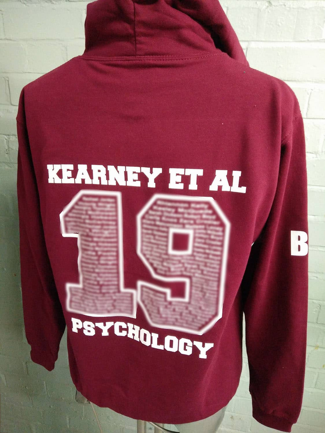 Dromore High Leavers Hoodies 2019 in Burgundy 2