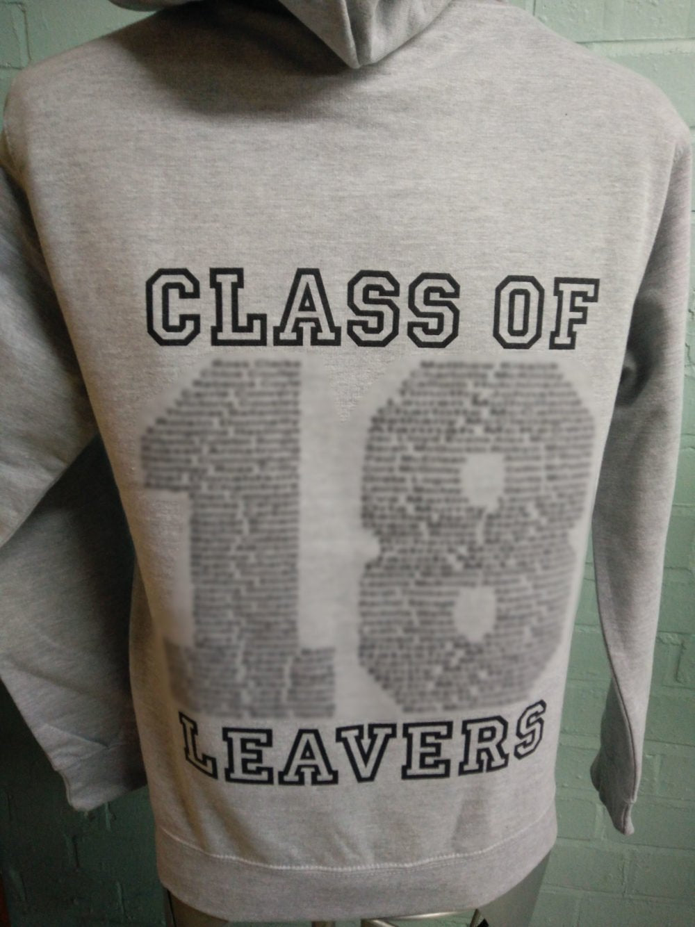 Duo Colour Leavers Hoodies 2018