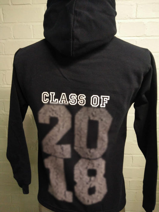 Eagle House School Black Leavers Hoodies Class of 2018