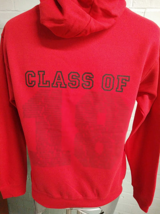Eagles Red Class of 2018 Leavers Hoodies 3