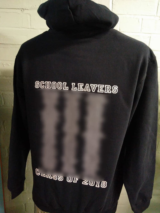 Harris Academy Black Leavers Hoodies Class of 2018 1