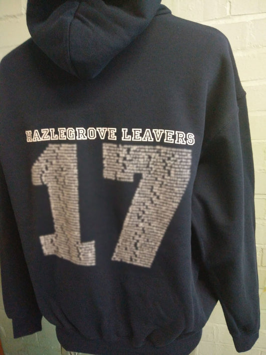 Hazlegrove 2017 Black Leavers Hoodies