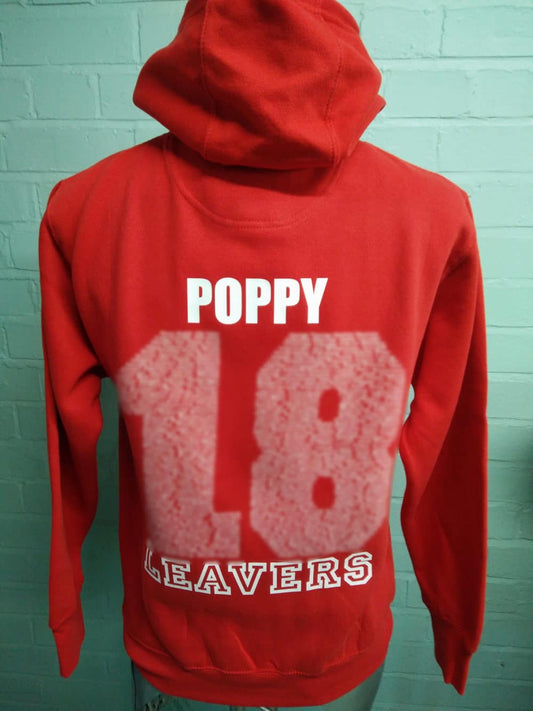 Kenilworth School Red Leavers Hoodies Class of 2018