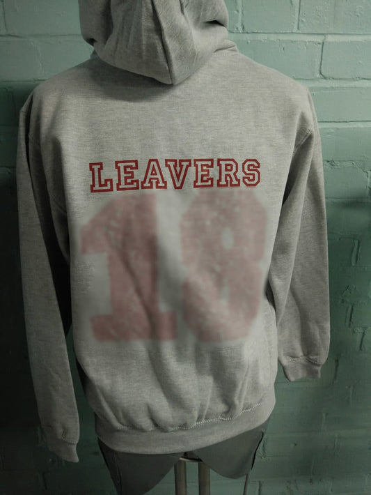 MHCE Grey Marl Leavers Hoodies Class of 2018 4
