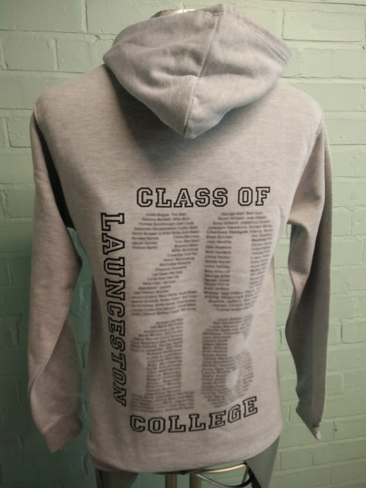 Marl Custom Grey Leavers Hoodies 2016