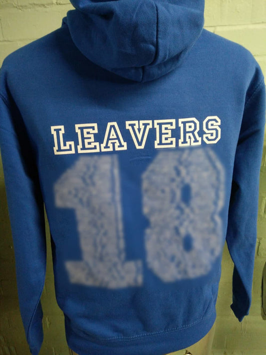 Meridian CPS Leavers Hoodies Class of 2018 in Blue 1