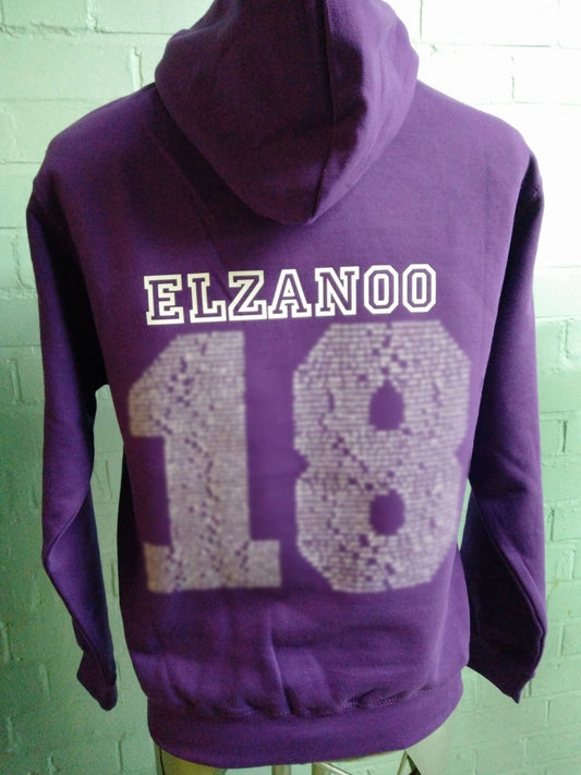 Purple Leavers Hoodies Class of 2018