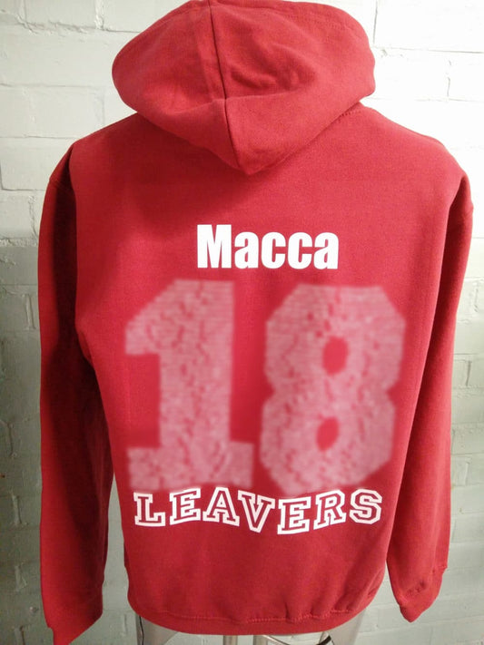 St Annes Red Leavers Hoodies 2018