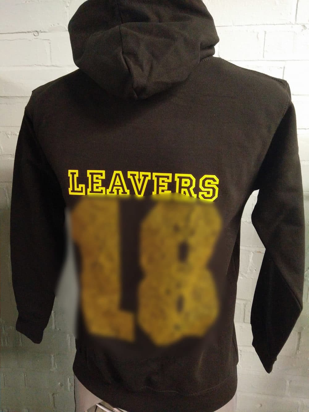 St Peters School Black Leavers Hoodies 2018 Class 1
