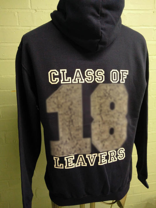 Swallowdale School Class of 2018 Navy Leavers Hoodies