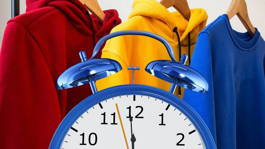 Countdown to midnight for ordering leavers hoodies