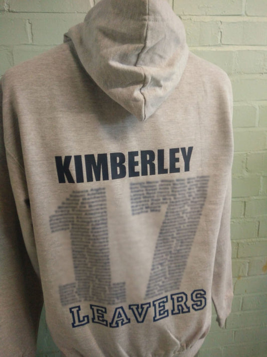 Trinity 6th Grey Leavers Hoodies 2017