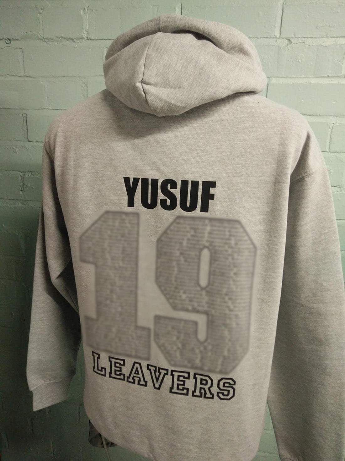 WHGS Marl Leavers Hoodies Class of 2019 Duo Colour 1