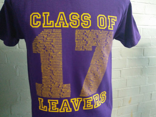 West Park Academy Purple Leavers T-Shirts