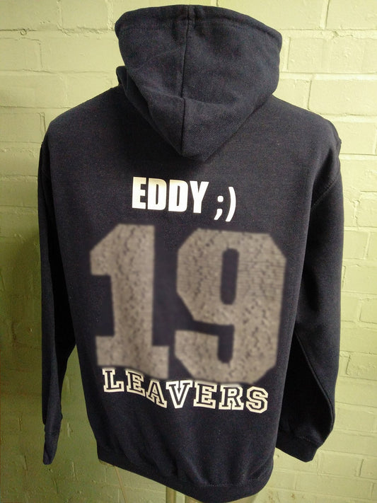 Whitmore HS 2019 Leavers Hoodies in Navy Fully Printed 3