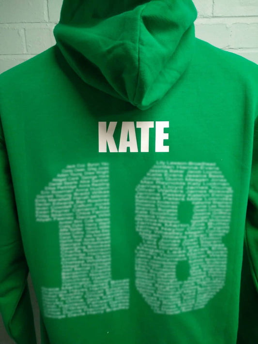 William Brookes School Green Leavers Hoodies Class of 2018
