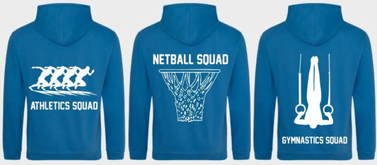 Sports team hoodies