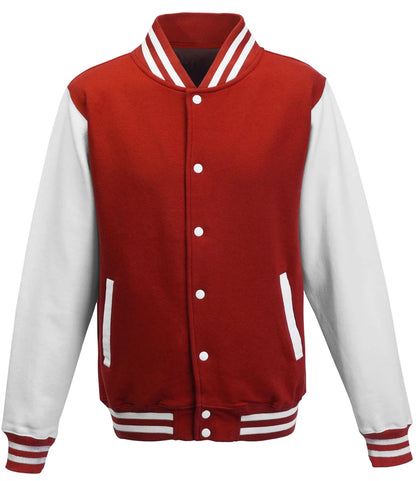 Fire Red & White