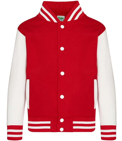 Fire Red & White