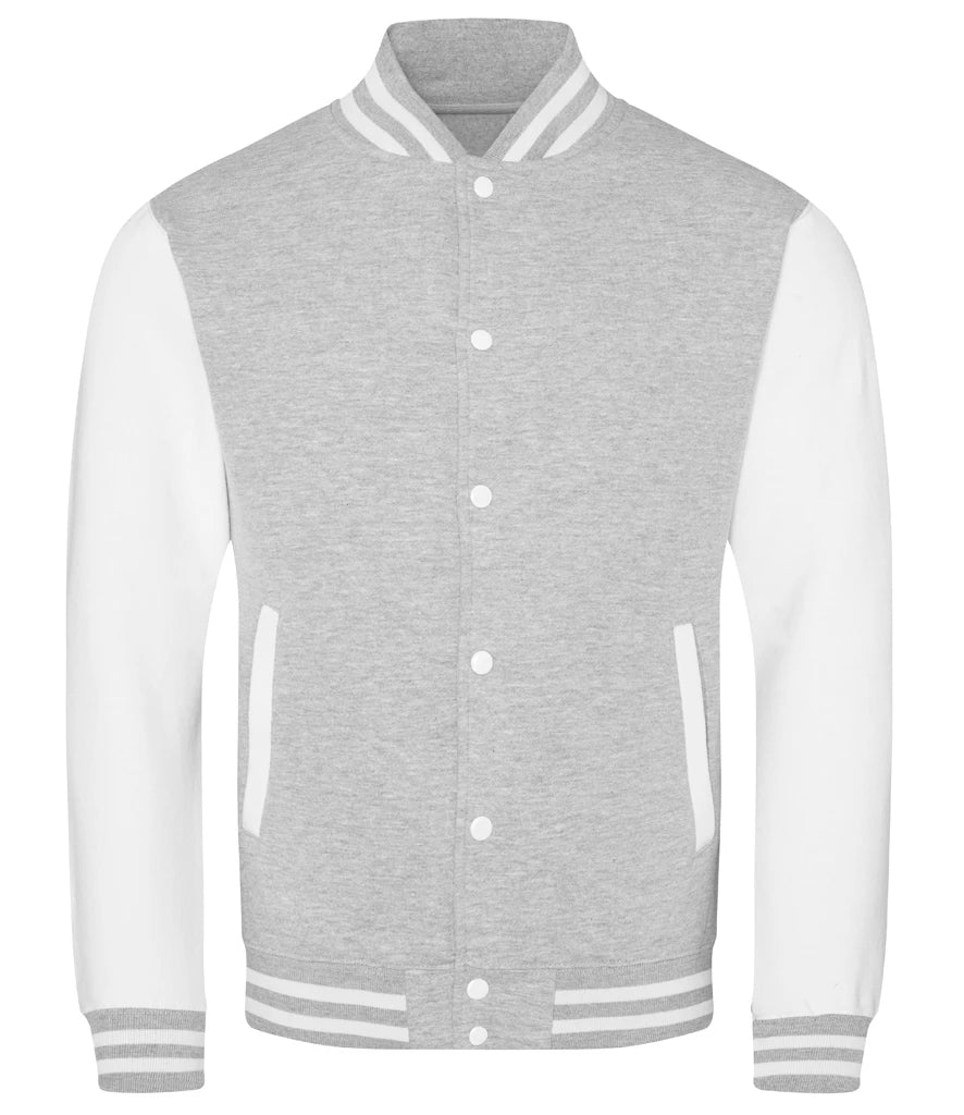 Heather Grey & White