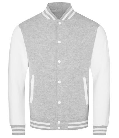 Heather Grey & White