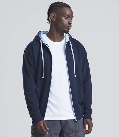 Ski Trip Zipped Varsity Hoody