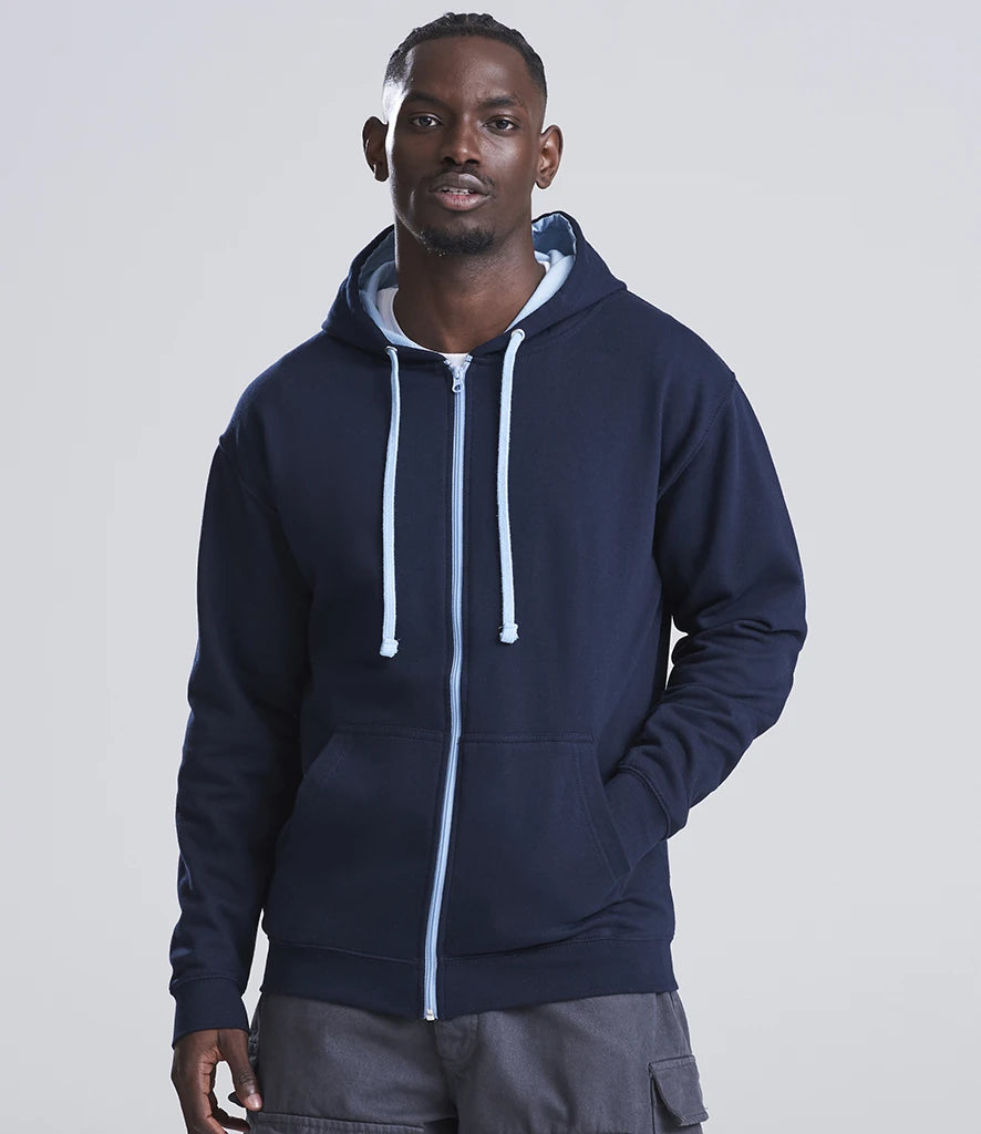 Ski Trip Zipped Varsity Hoody