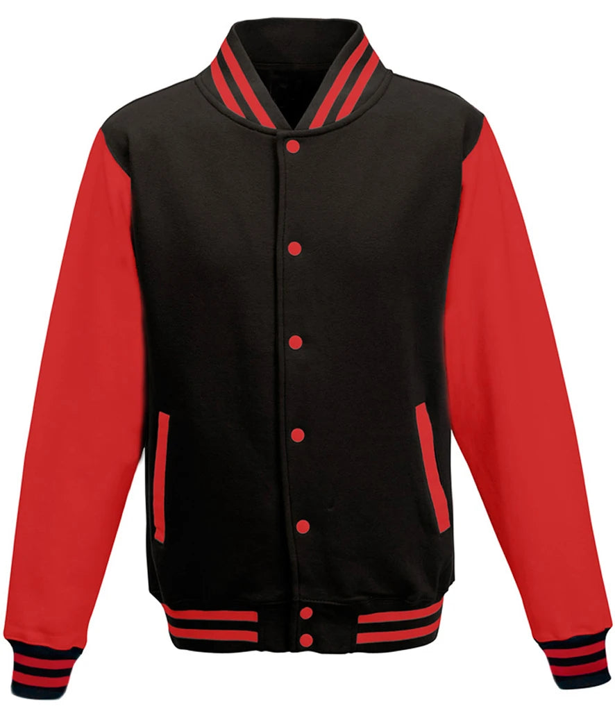 Jet Black & Fire Red