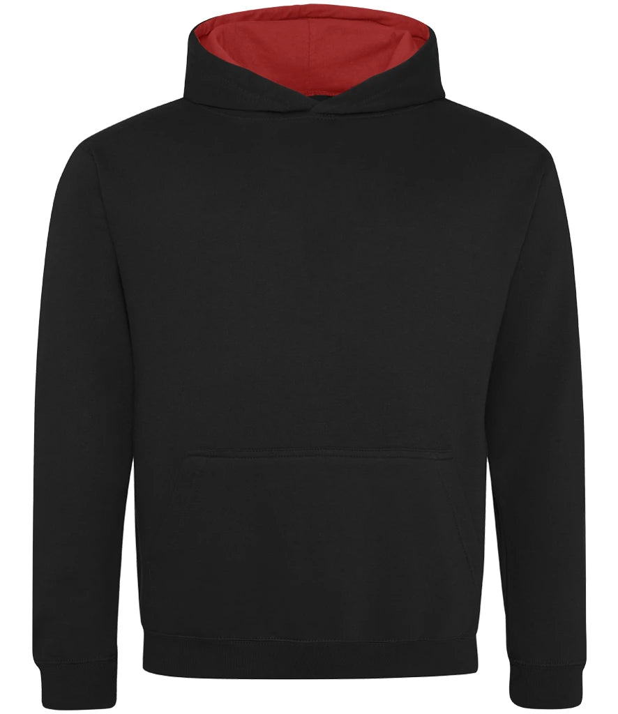 Jet Black & Fire Red