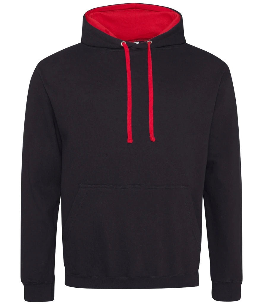 Jet Black & Fire Red