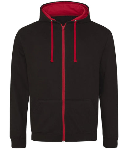 Jet Black & Fire Red