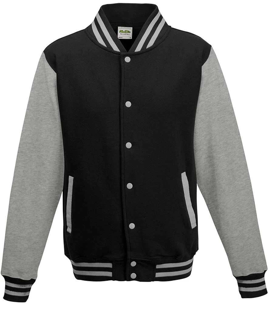 Jet Black & Heather Grey