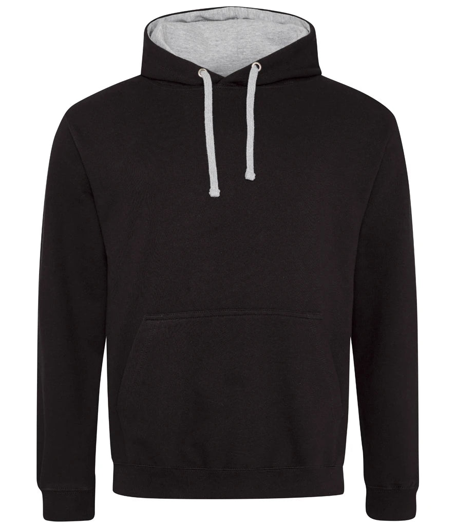 Jet Black & Heather Grey