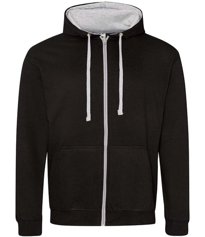 Jet Black & Heather Grey