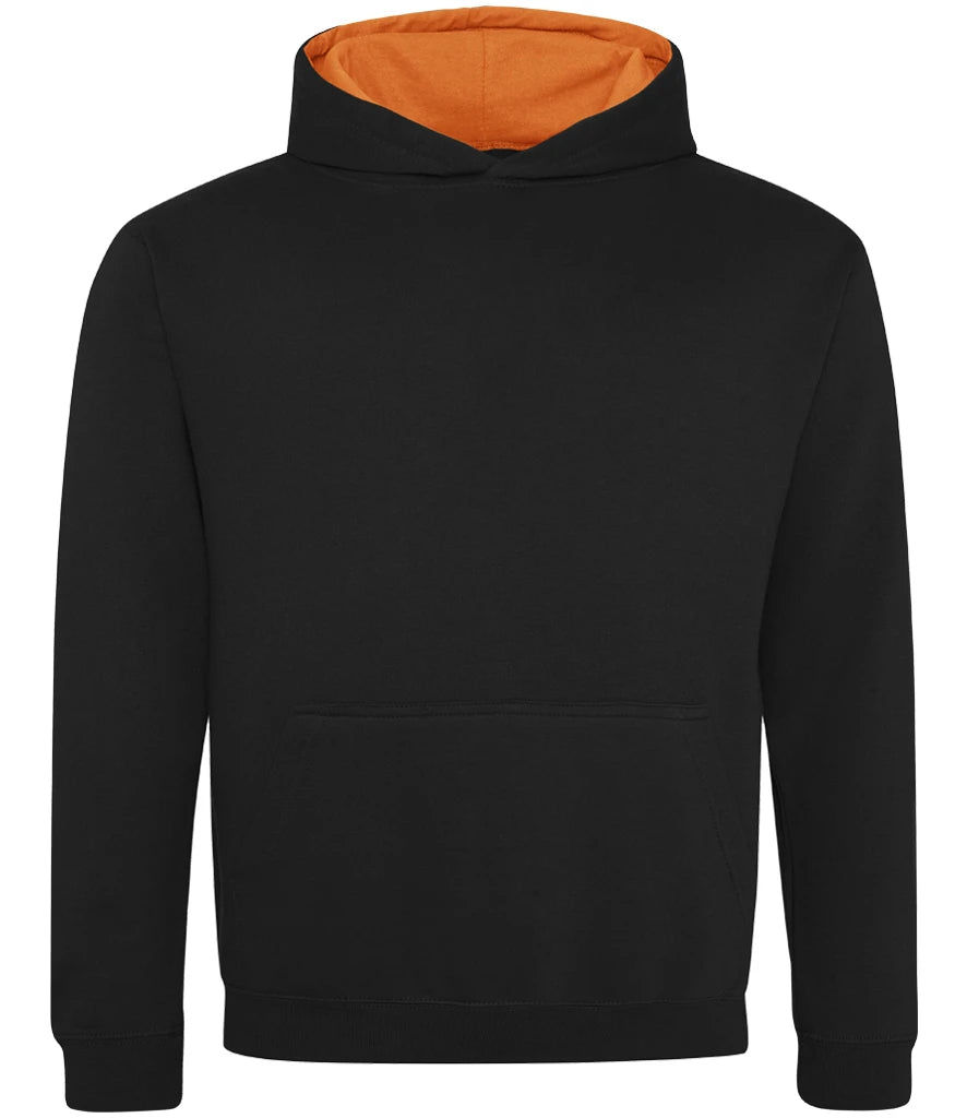 Jet Black & Orange Crush