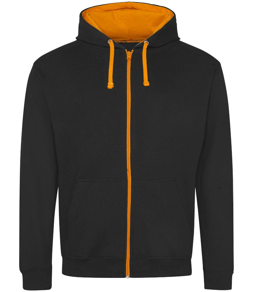 Jet Black & Orange Crush
