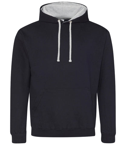 New French Navy & Heather Grey