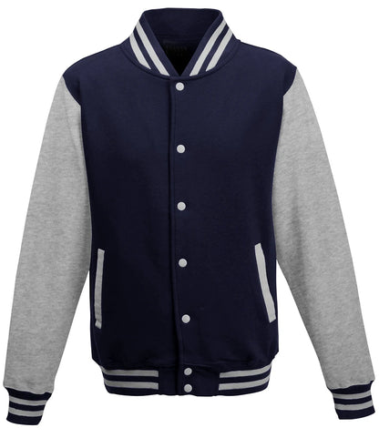 Oxford Navy & Heather Grey
