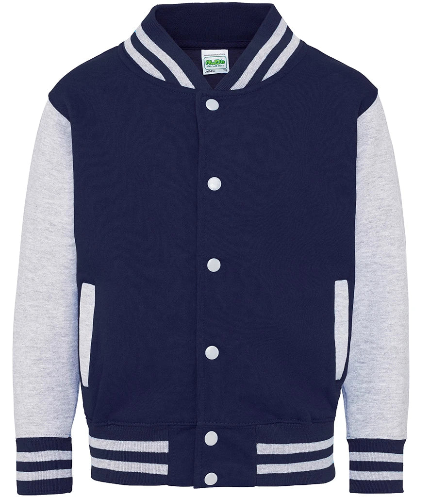 Oxford Navy & Heather Grey