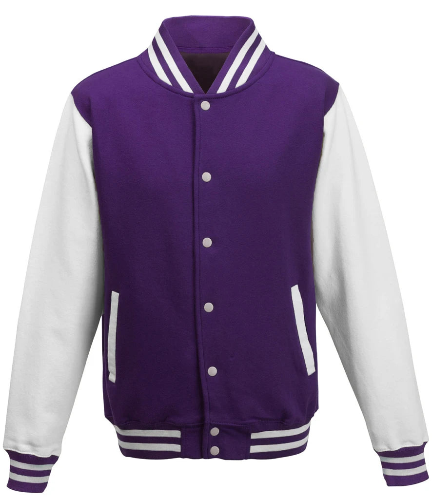 Purple & White