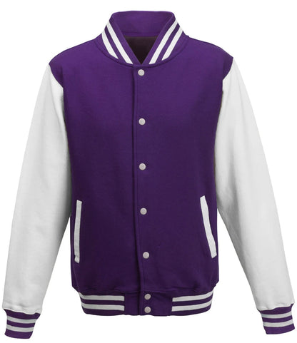 Purple & White